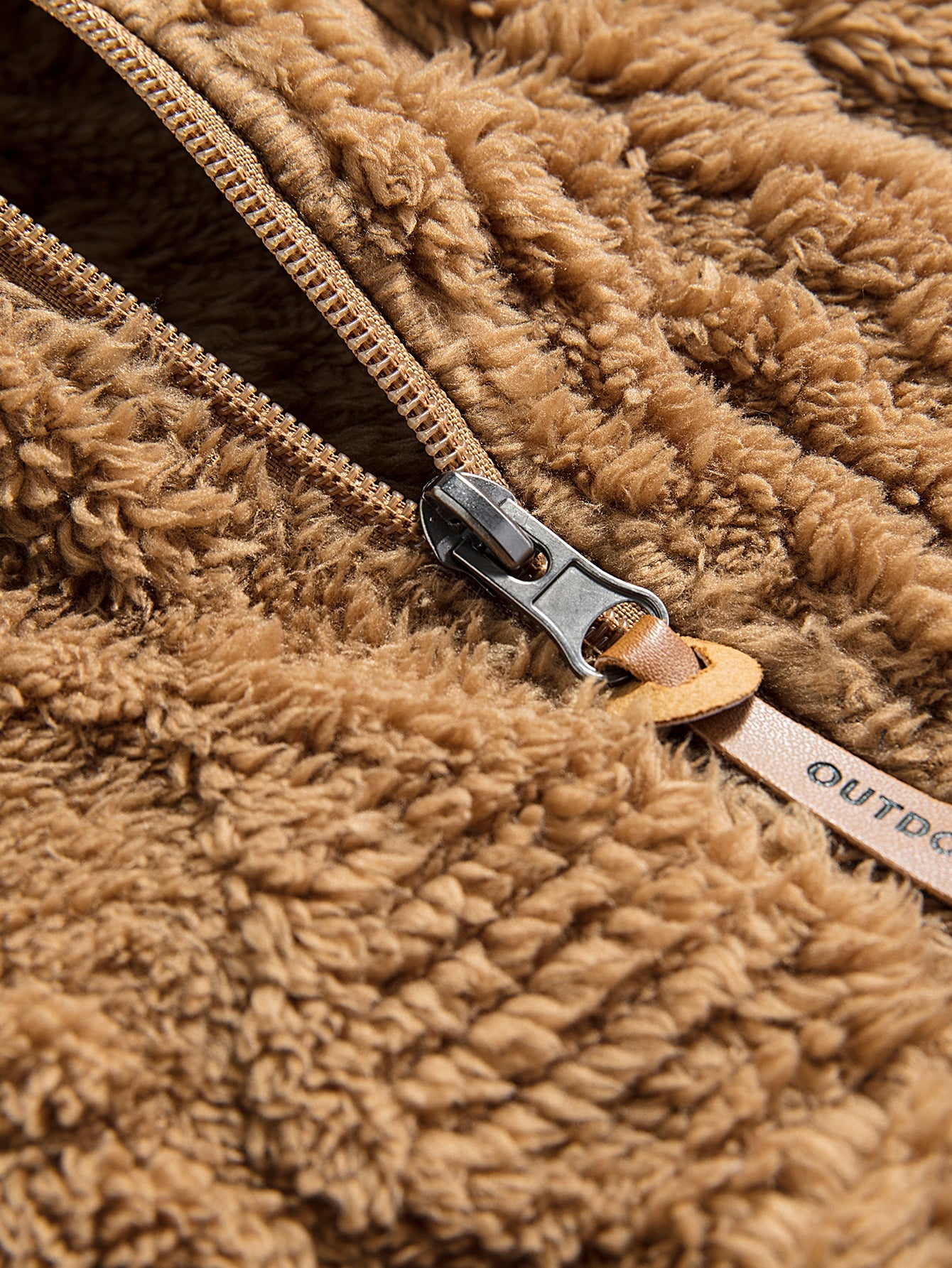 Jacquard Teddy Hoodie