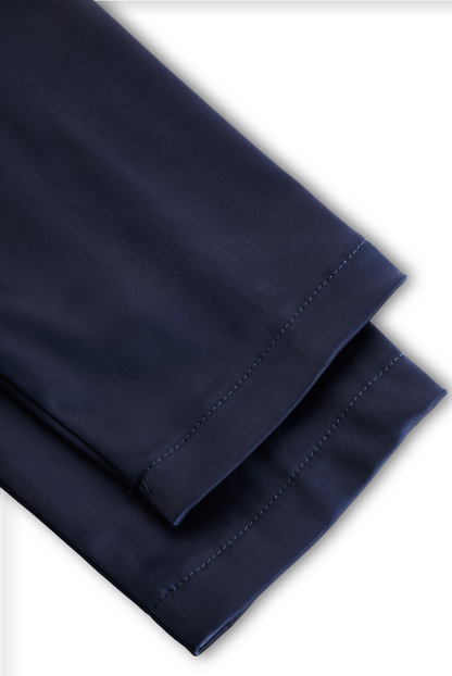 Vintage-Inspired Midi Dress With Draped Collar