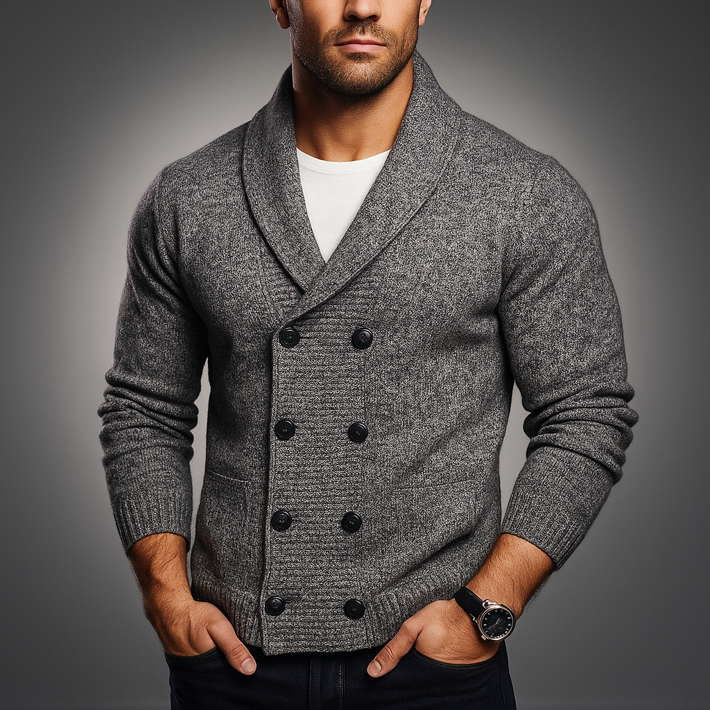 Moreno Double-Breasted Cardigan