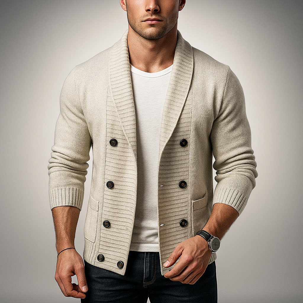 Moreno Double-Breasted Cardigan