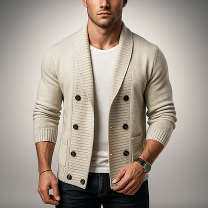 Moreno Double-Breasted Cardigan
