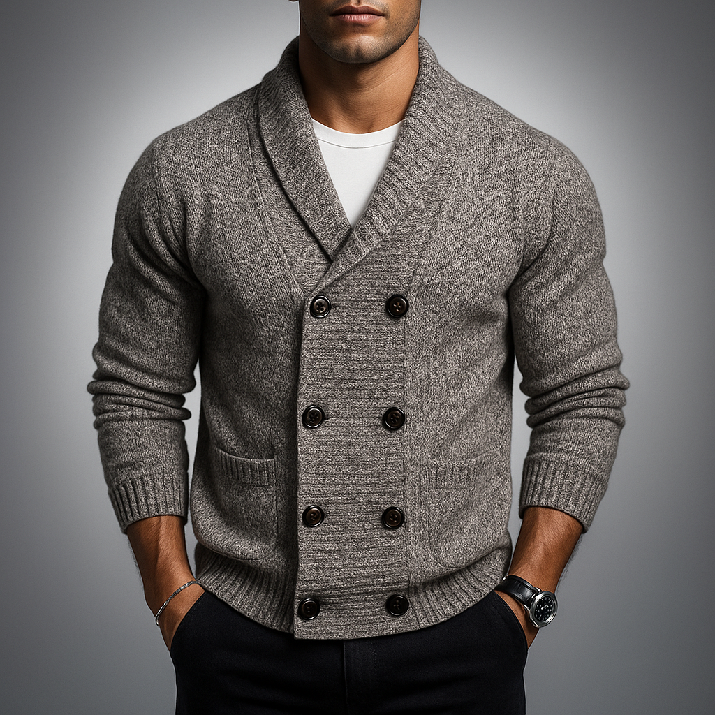 Moreno Double-Breasted Cardigan