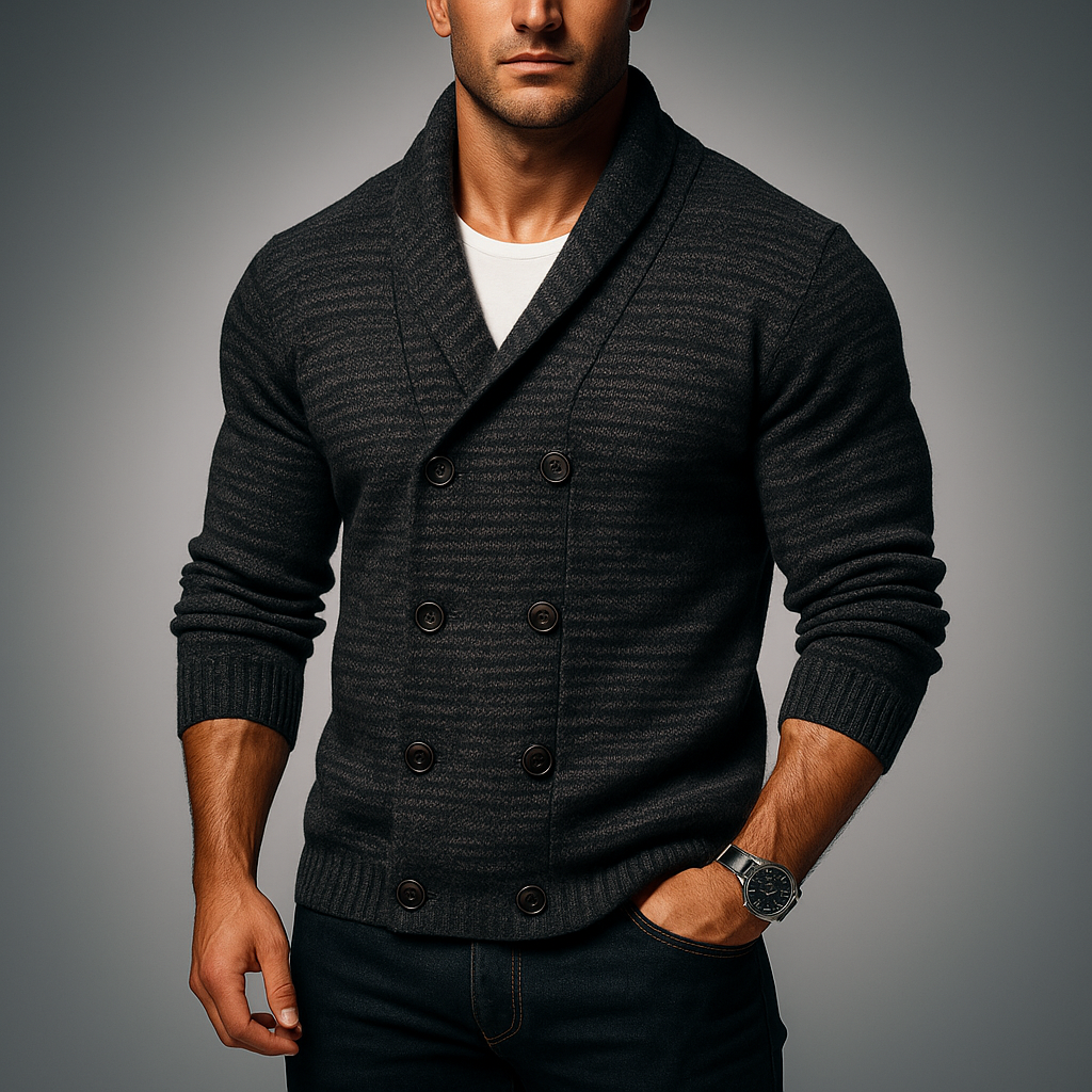Moreno Double-Breasted Cardigan