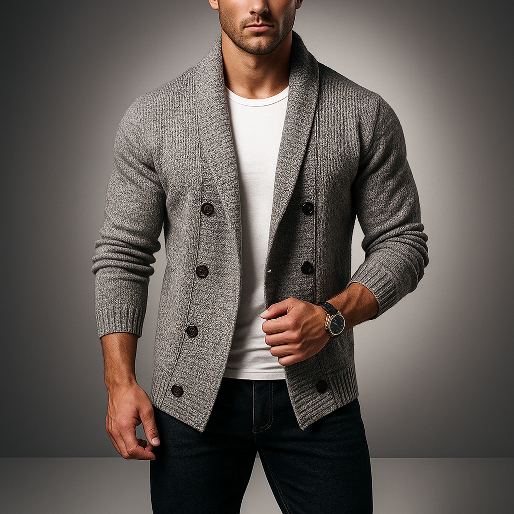 Moreno Double-Breasted Cardigan