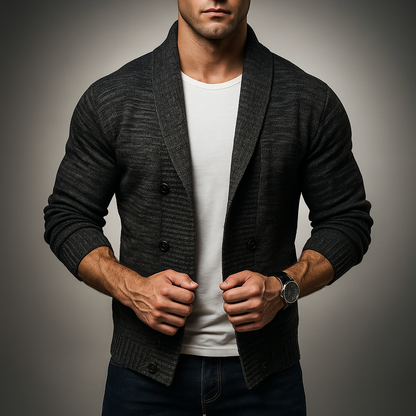 Moreno Double-Breasted Cardigan