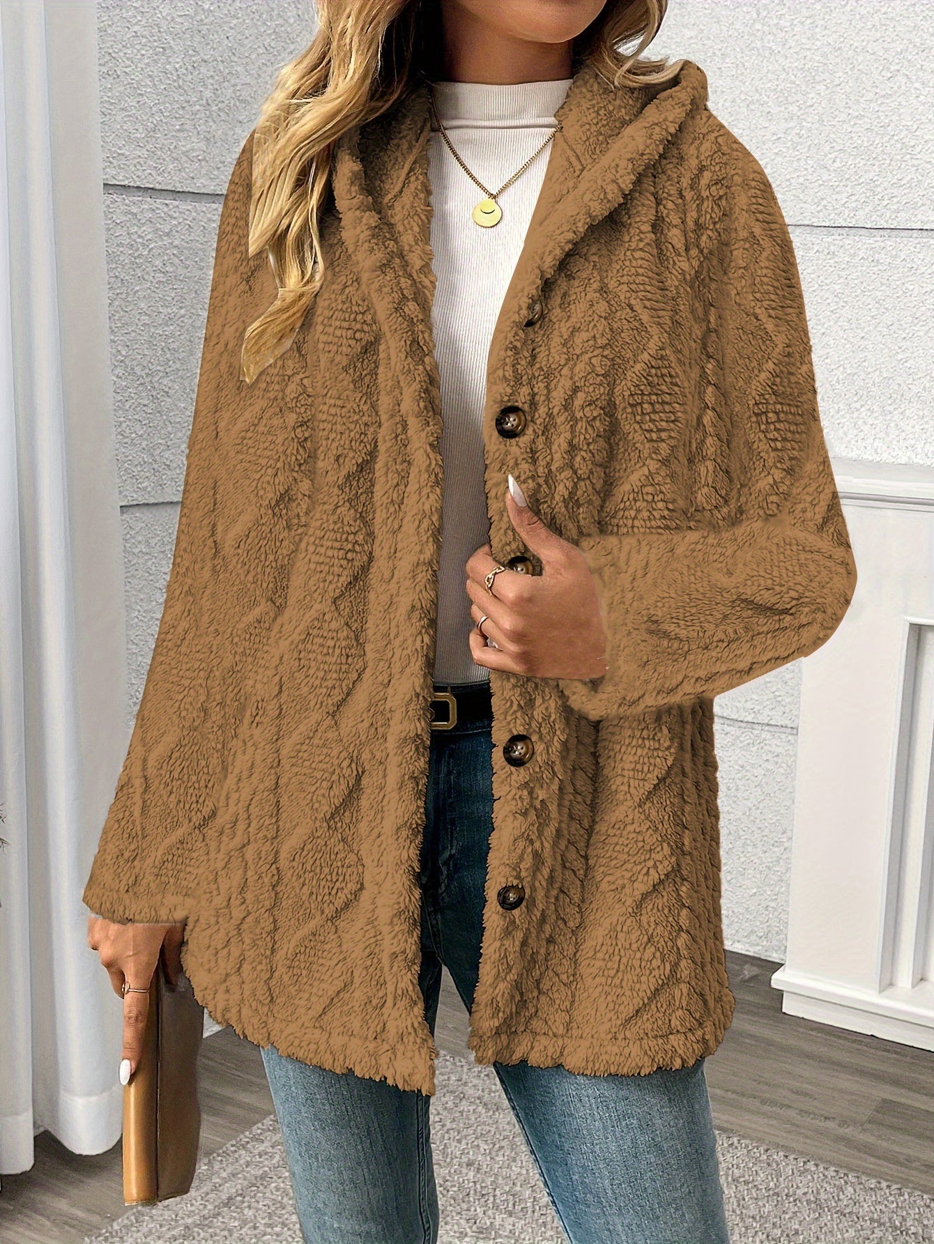 Rachael's Teddy Coat