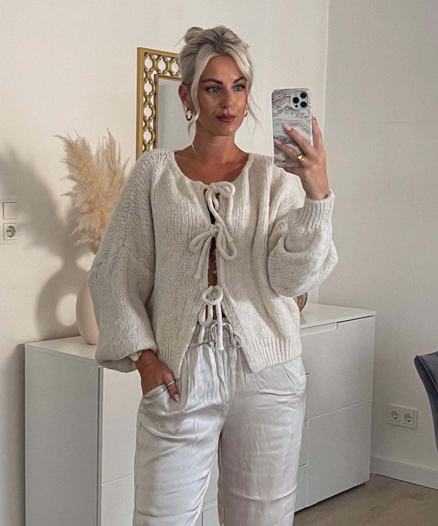 Beige Cardigan
