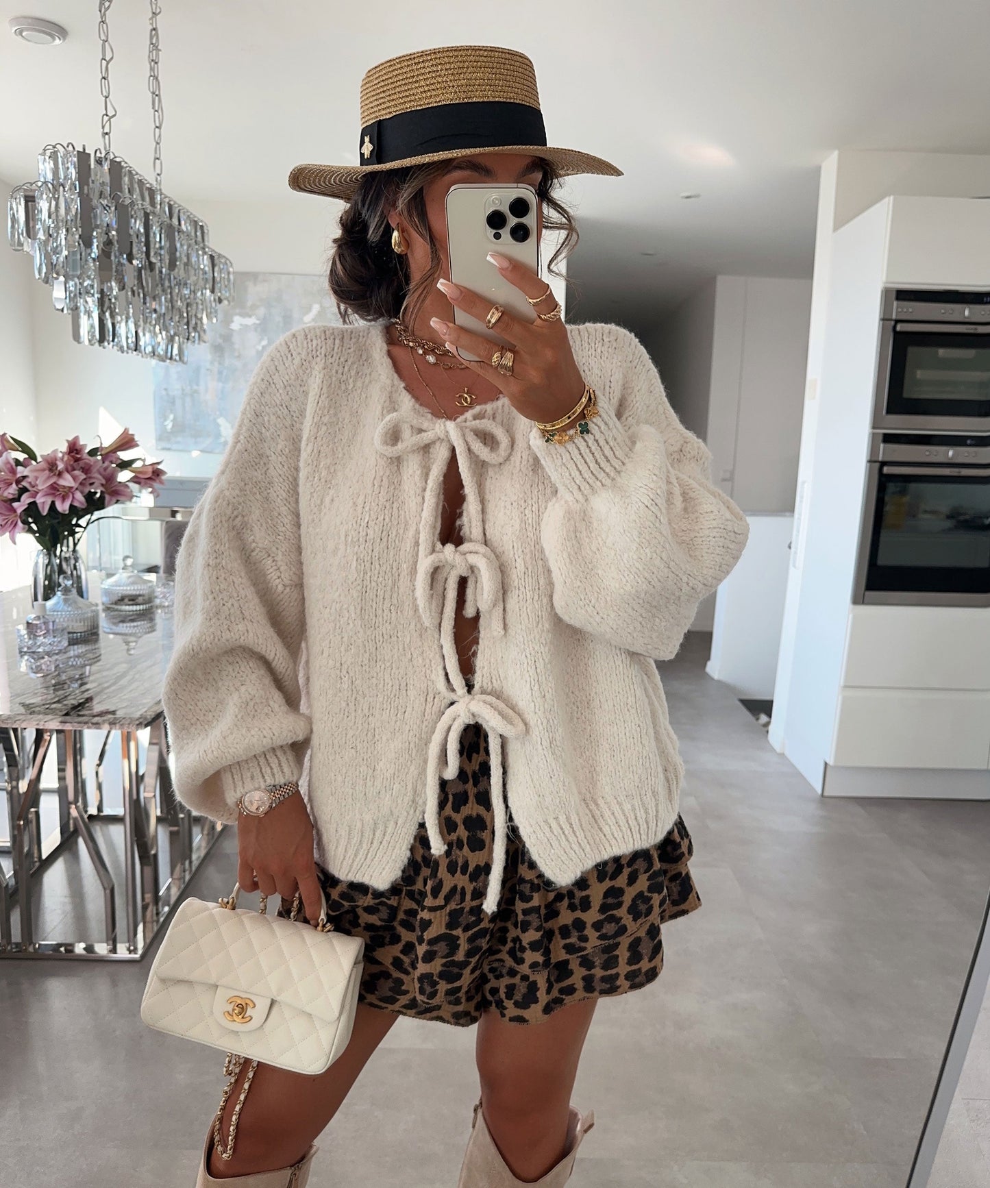 Beige Cardigan
