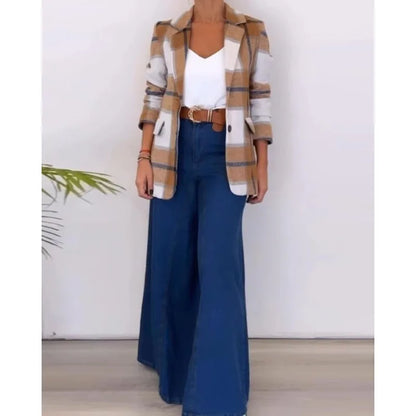 Savannah Check Blazer