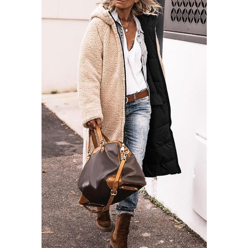 Rachael's Elegant Reversible Coat for Women