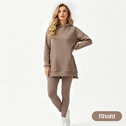 Women's Stylish Hoodie & Pants Set