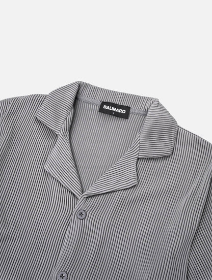 Preston's Ribbed Shirt - Grey