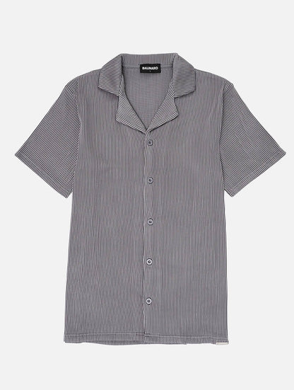Preston's Ribbed Shirt - Grey