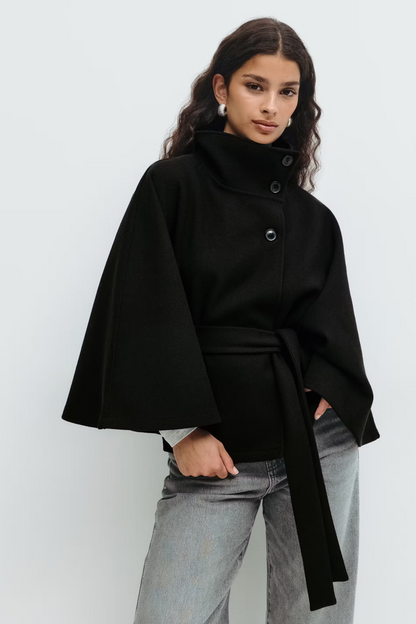 Rachael's Belt Cape Jacket