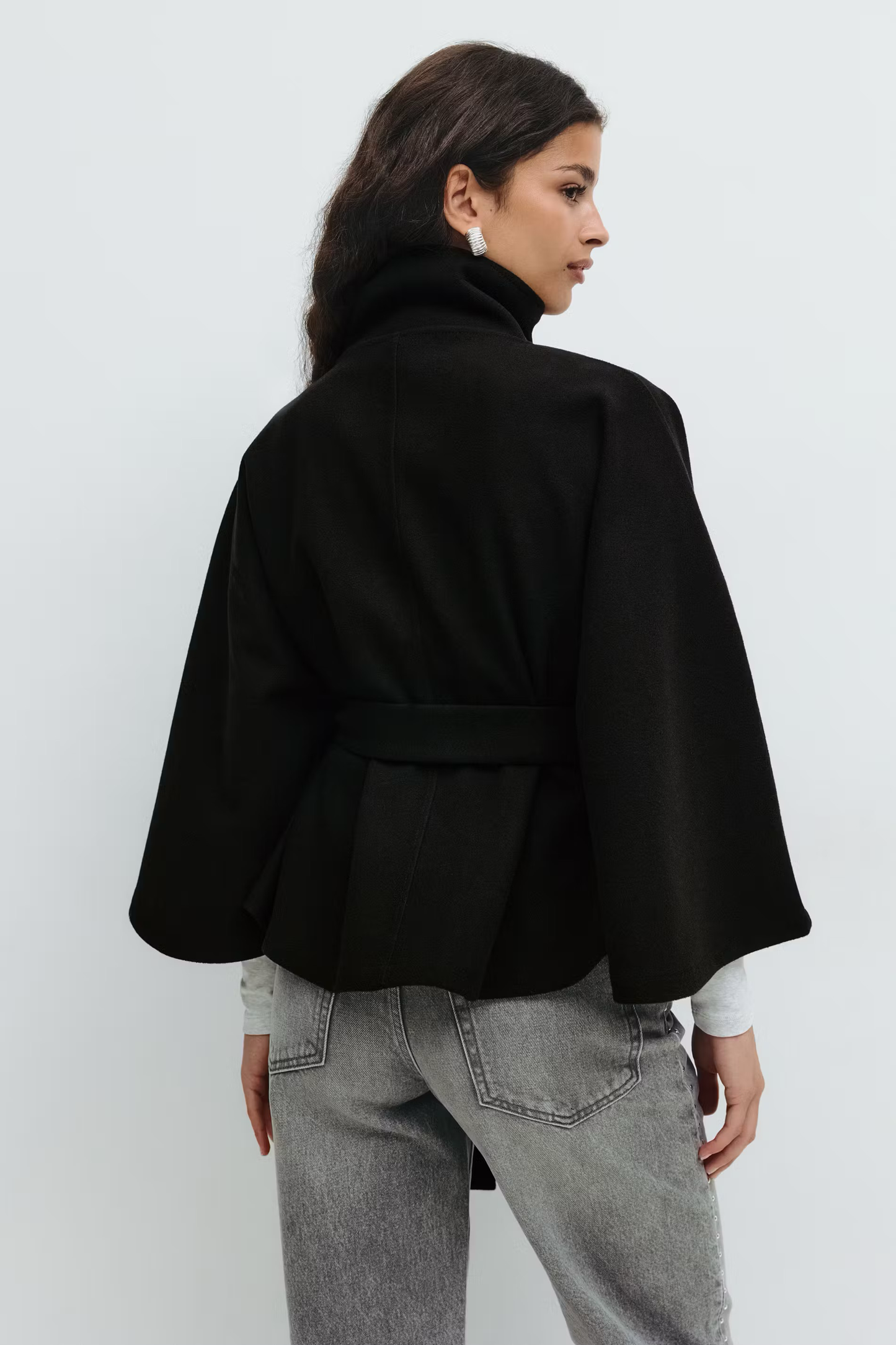 Rachael's Belt Cape Jacket
