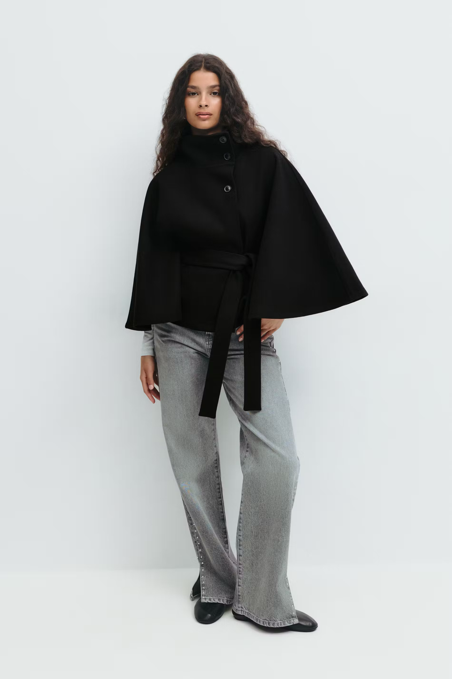 Rachael's Belt Cape Jacket