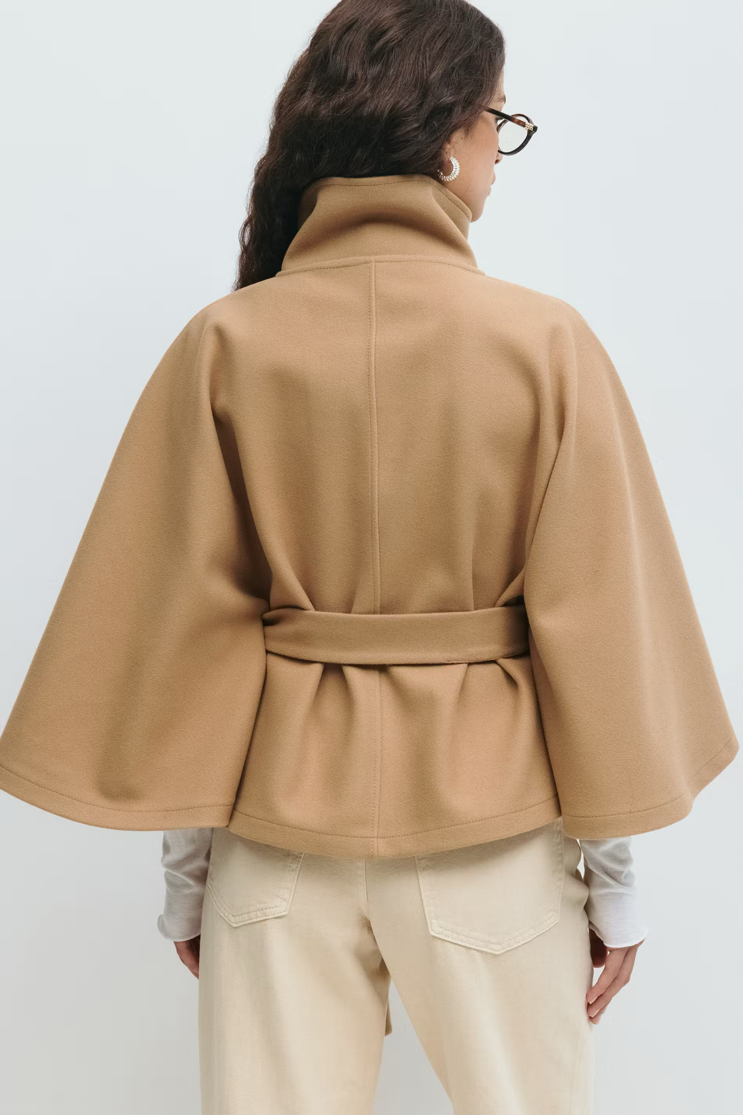 Rachael's Belt Cape Jacket