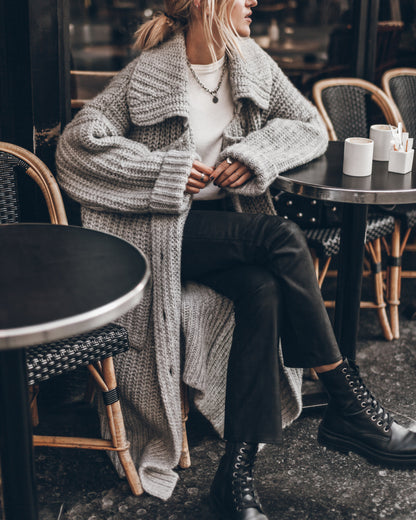 The Light Long Knitted Cardigan