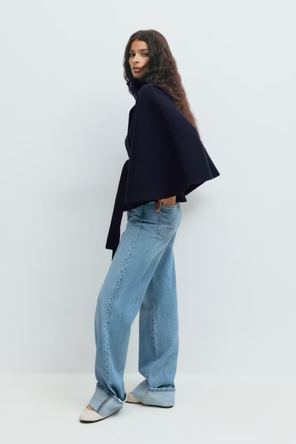 Rachael's Belt Cape Jacket