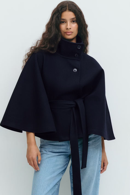 Rachael's Belt Cape Jacket