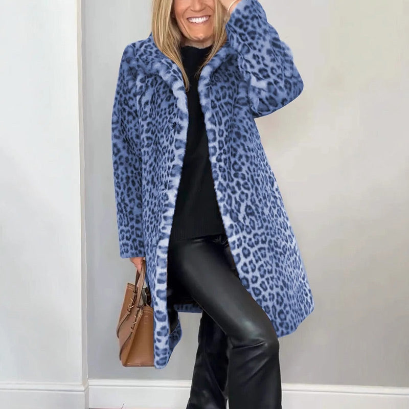 Women's Leopard Print Coat