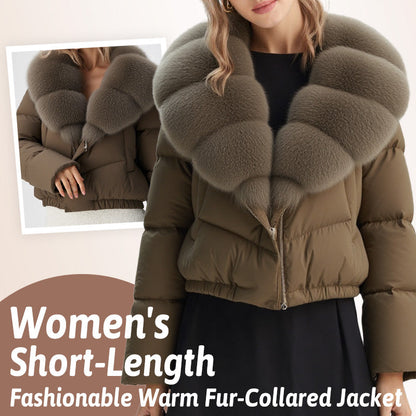 Women's Short, Fashionable, and Warm Jacket.