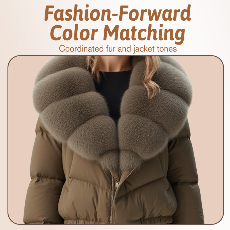 Women's Short, Fashionable, and Warm Jacket.