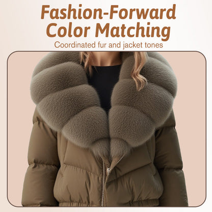 Women's Short, Fashionable, and Warm Jacket.