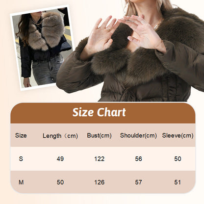 Women's Short, Fashionable, and Warm Jacket.