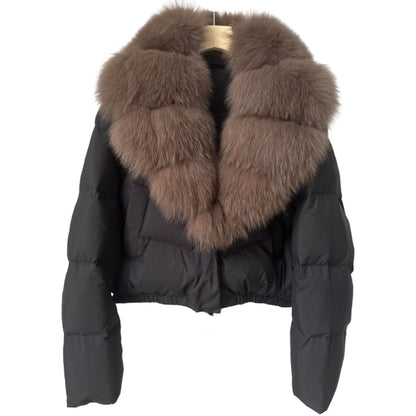 Women's Short, Fashionable, and Warm Jacket.