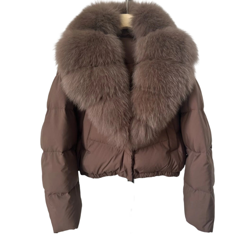 Women's Short, Fashionable, and Warm Jacket.