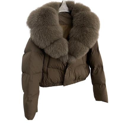Women's Short, Fashionable, and Warm Jacket.