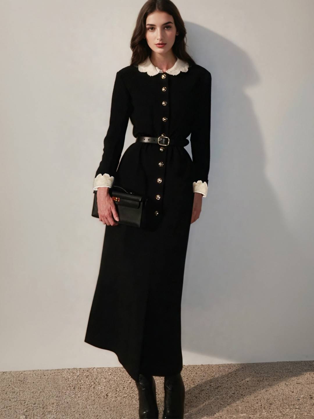 Rachael Peter Pan Collar Dress